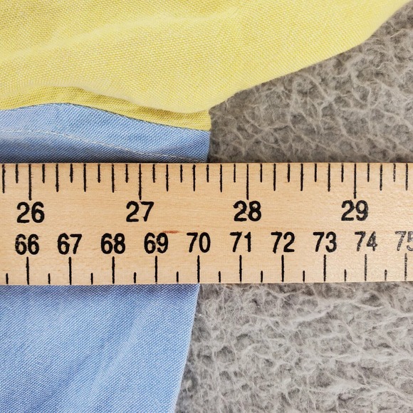 True Nation Shirt Mens XXLT Tall Multicolor Colorblock Pocket Casual Preppy - Picture 9 of 11